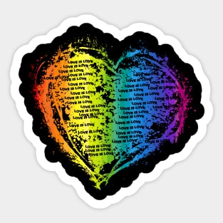 love is love Sticker